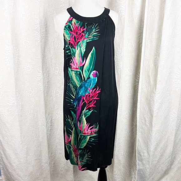 Tommy Bahama Paradiso Parrots halter dress - Picture 2 of 11